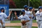 Baseball vs Babson NEWMAC Finals  Wheaton College vs Babson College play in the NEWMAC baseball championship finals. - (Photo by Keith Nordstrom) : Wheaton, baseball, NEWMAC, Babson